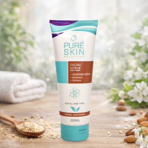 Pure Skin Facial Scrub 200ml | She Cosmetics®