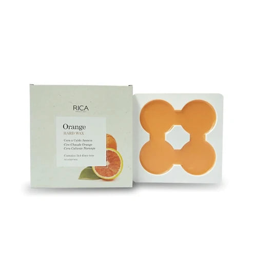 RICA Orange Hard Wax Tray 1000gm