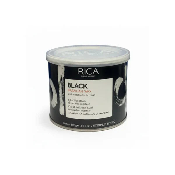 RICA Black Charcoal Brazilian Wax 400ml