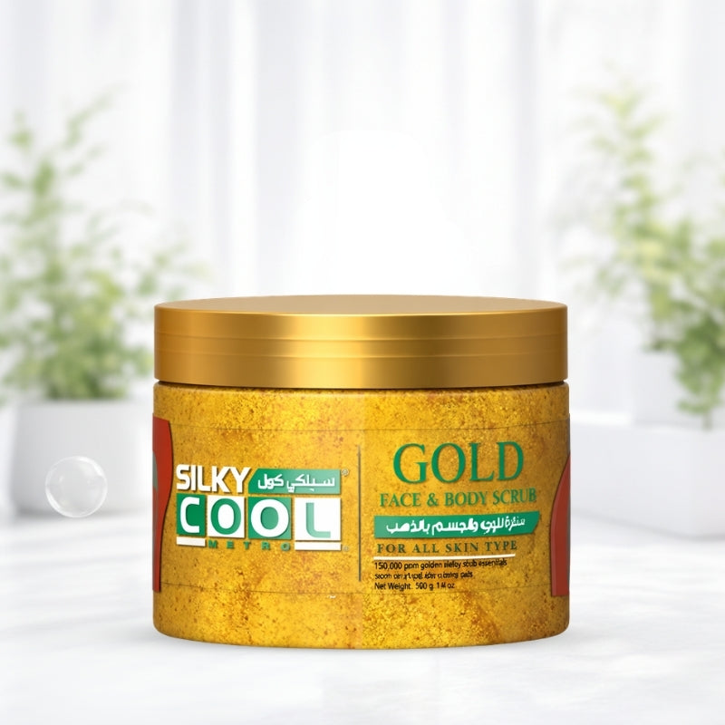 Silky Gold Face & Body Scrub 200ml