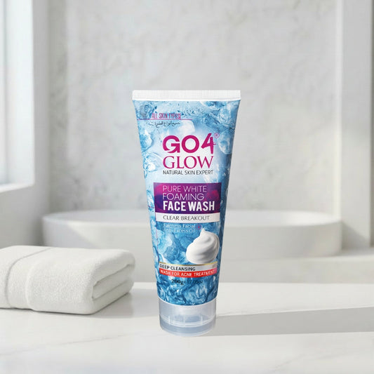 GO4 Glow Foaming Face Wash 200gm
