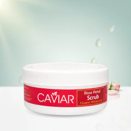 Caviar Rose Petal Scrub