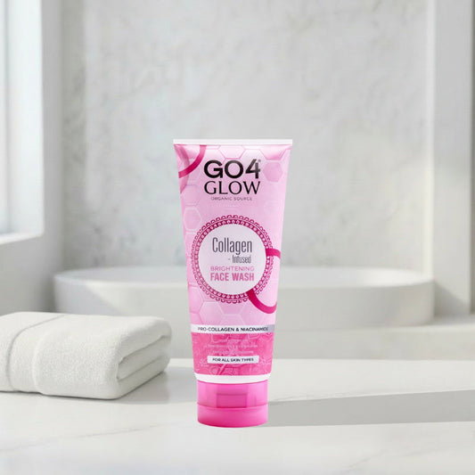 GO4 Glow Collagen-Infused Brightening Face Wash