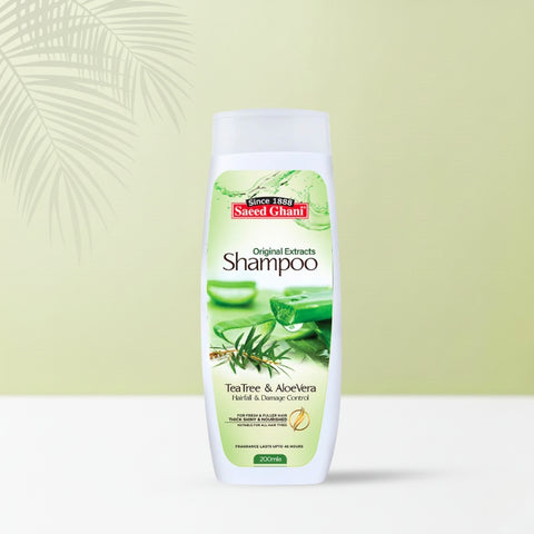 Saeed Ghani Tea Tree & Aloe Vera Shampoo 200ml