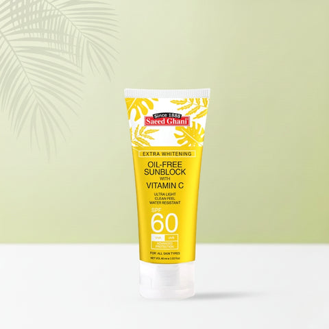 Saeed Ghani Sunblock SPF 60 Vitamin C