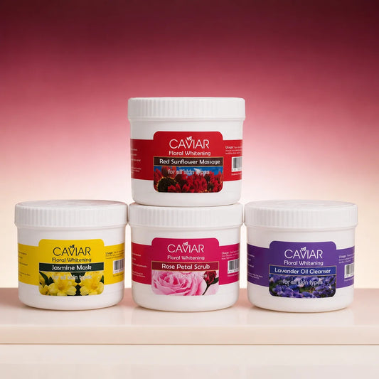 Caviar Floral Whitening Facial Kit (300ml / 550ml / 1000ml