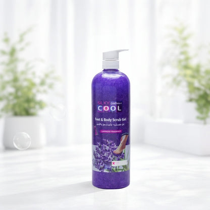 Silky Cool Foot & Body Scrub Gel (Lavendar)