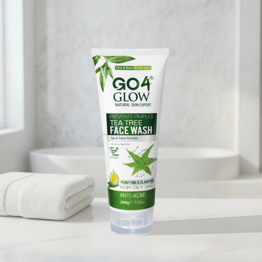 GO4 Glow Tea Tree Face Wash 150gm