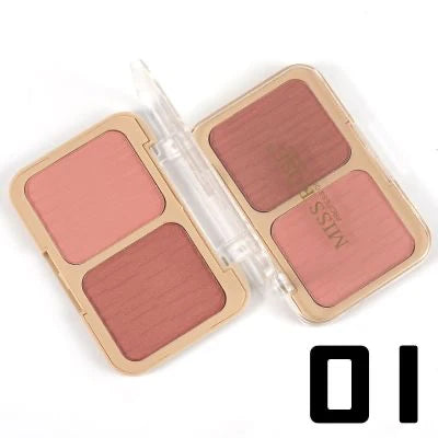 Miss Rose 2-Color Blush Palette
