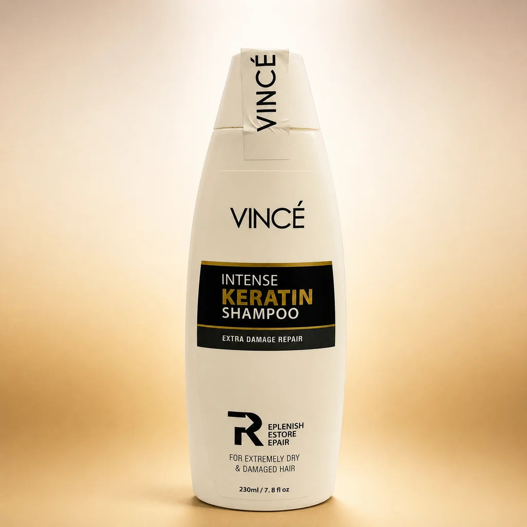 Vince Intense Keratin Shampoo – Extra Damage Repair (230ml)