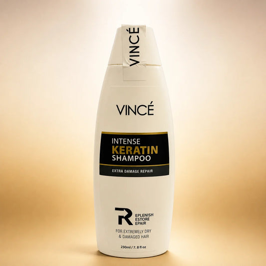 Vince Intense Keratin Shampoo – Extra Damage Repair (230ml)