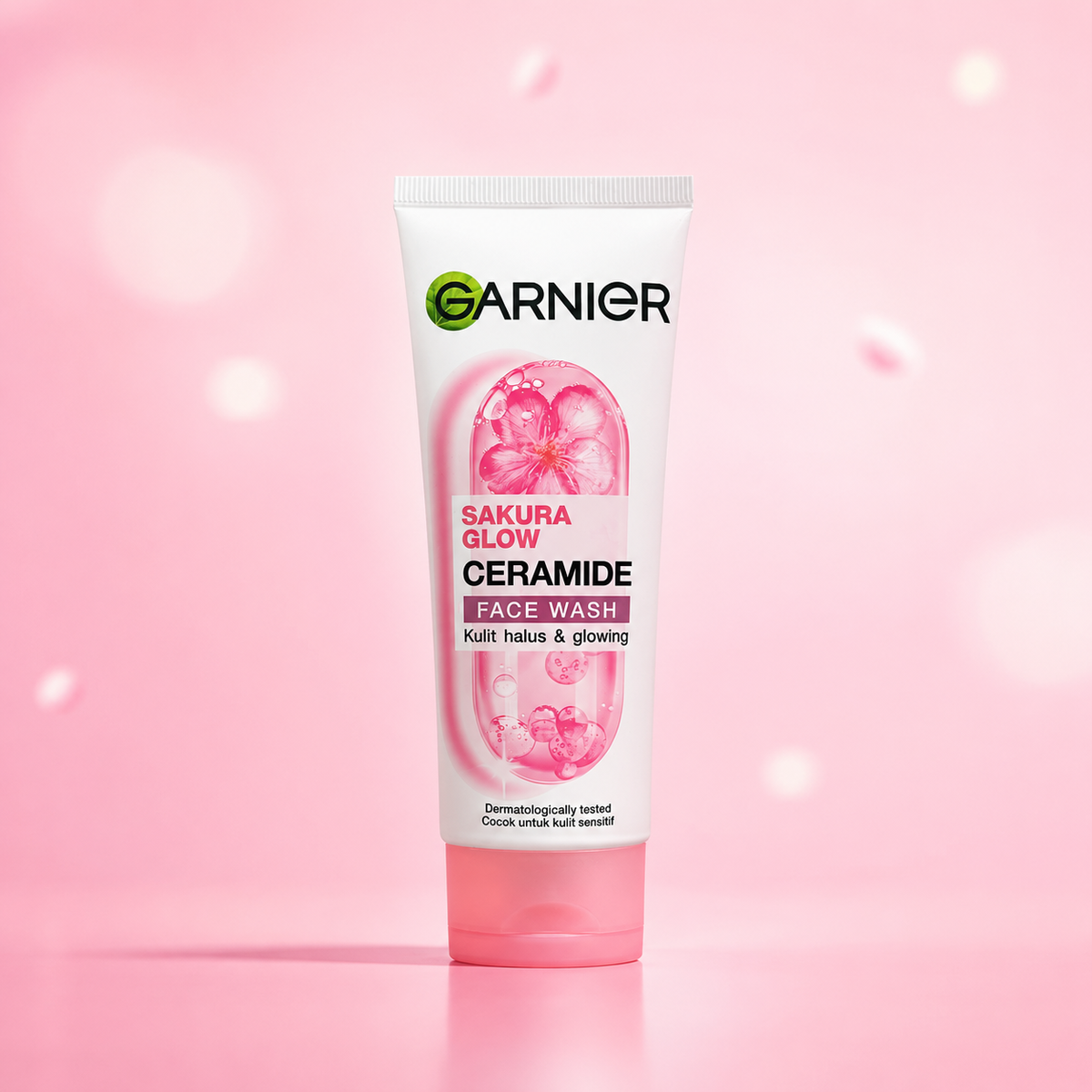 Garnier Sakura Glow Ceramide Face Wash 100ml