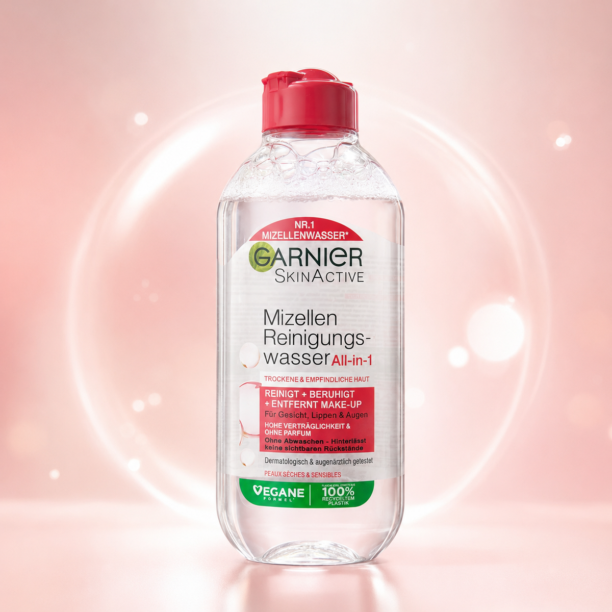 Garnier SkinActive Micellar Cleansing Water All-in-1 Sensitive Skin 400ml She Cosmetics®