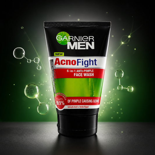 Garnier Men AcnoFight 6-in-1 Anti-Pimple Face Wash (50ml / 100ml)
