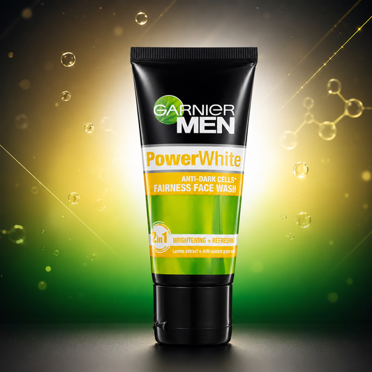 Garnier Men PowerWhite Anti-Dark Cells Brightening Face Wash (50ml / 100ml)