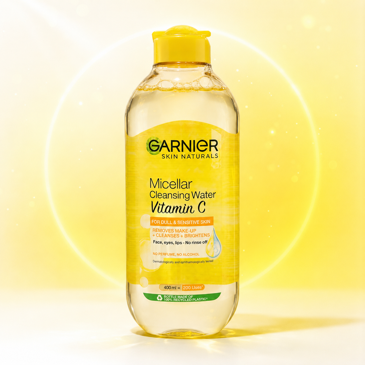 Garnier Skin Naturals Micellar Cleansing Water Vitamin C for Dull & Sensitive Skin 125ml & 400ml