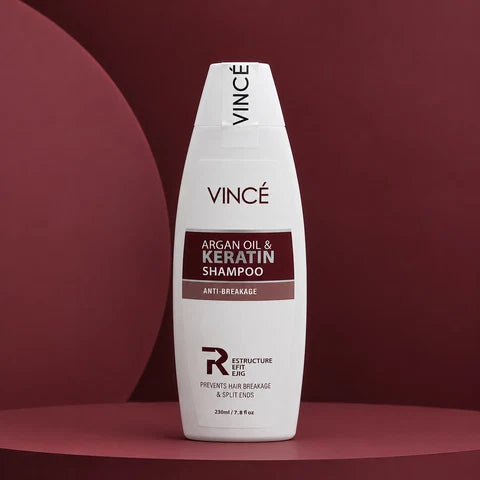 Vince Argan Oil & Keratin Shampoo 230ml