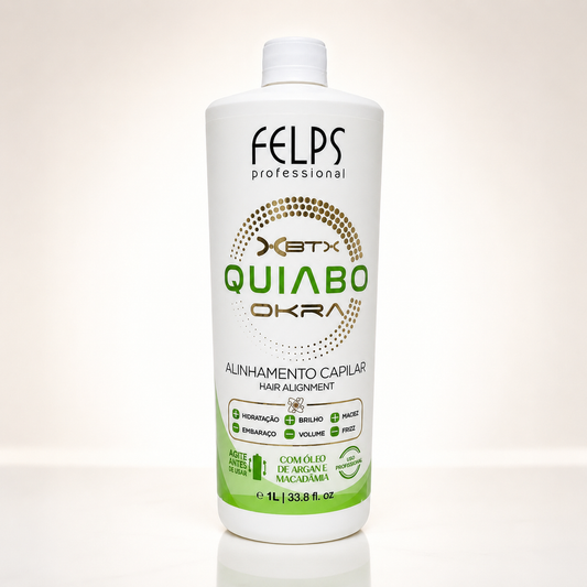 FELPS Quiabo Okra Hair Alignment Treatment 1L | She Cosmetics®
