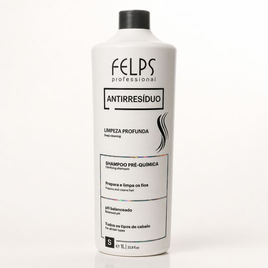 FELPS Professional Antirresíduo Deep Cleansing Clarifying Shampoo 1L | She Cosmetics®