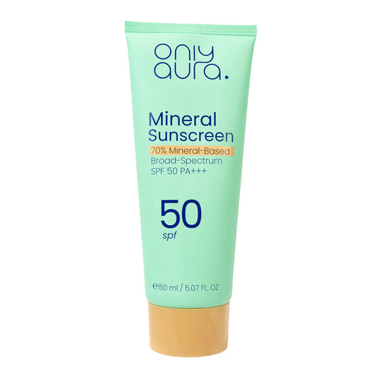 Only Aura Mineral Sunscreen SPF50 150 ML