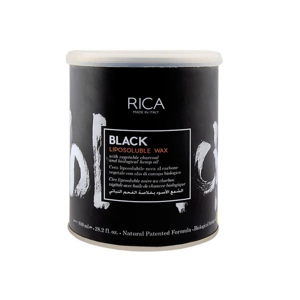 RICA Black Liposoluble Wax 800ml
