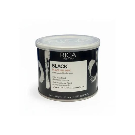 RICA Black Charcoal Brazilian Wax 400ml