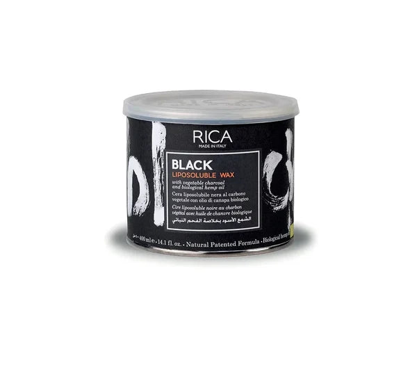 RICA Black Liposoluble Wax 400ml